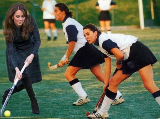 凱特王妃十年運(yùn)動(dòng)照對(duì)比 英姿颯爽是曲棍球好手