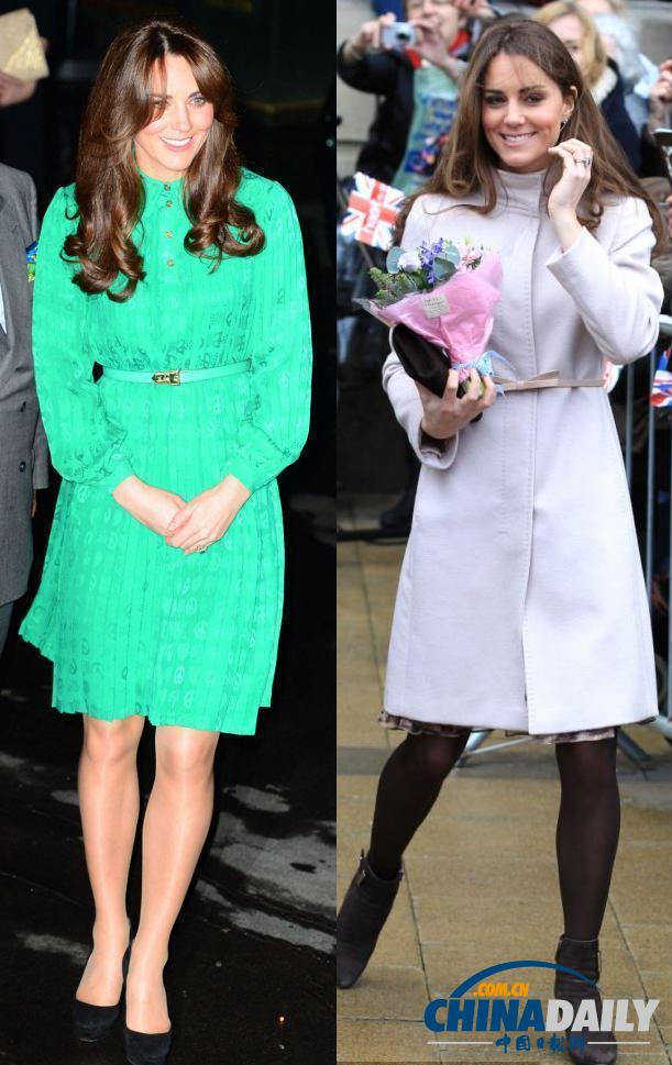 凱特王妃臨盆在即 準媽媽孕期穿衣經(jīng)大盤點（組圖）