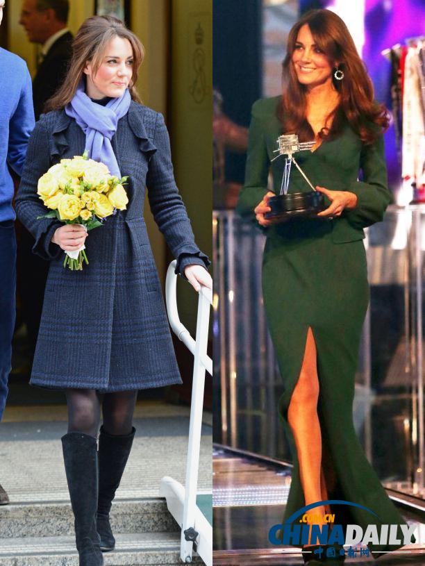 凱特王妃臨盆在即 準(zhǔn)媽媽孕期穿衣經(jīng)大盤點(diǎn)（組圖）