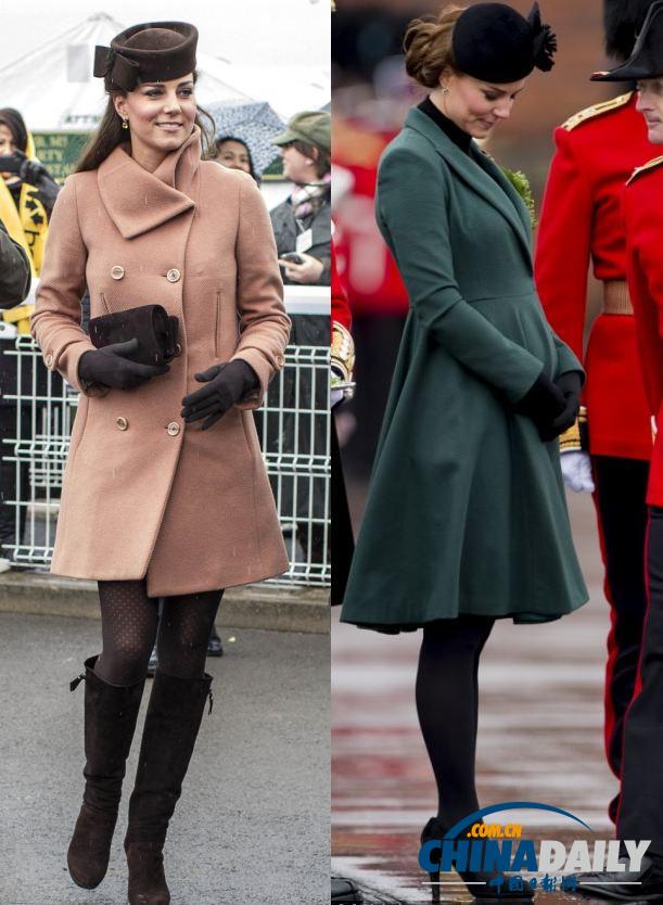 凱特王妃臨盆在即 準(zhǔn)媽媽孕期穿衣經(jīng)大盤點（組圖）