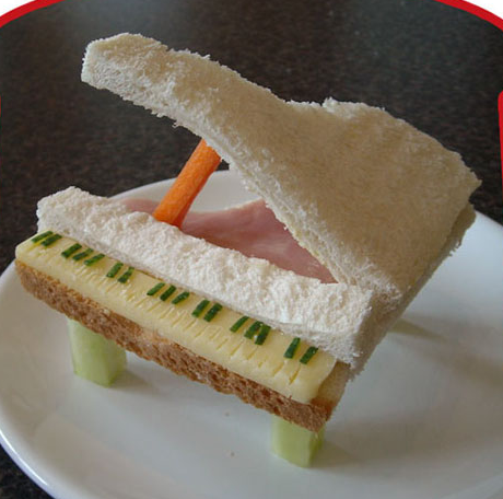 如何做飯孩子才愛吃？英一父親創(chuàng)異型三明治成名人
