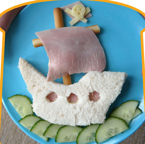 如何做飯孩子才愛吃？英一父親創(chuàng)異型三明治成名人