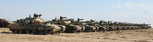 上合組織聯(lián)合反恐軍演正式開始