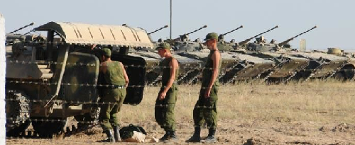 上合組織聯(lián)合反恐軍演正式開始