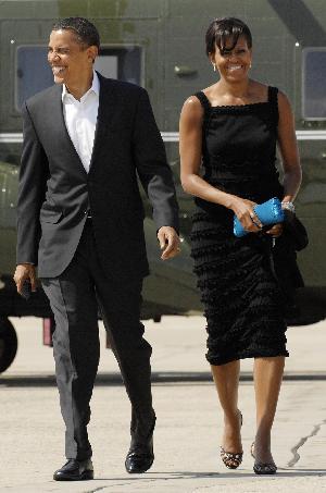 奧巴馬夫婦百老匯賞劇 反對(duì)黨批評(píng)總統(tǒng)揮霍