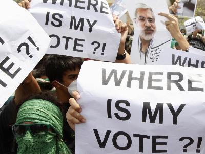 伊朗騷亂升級上百人被捕 穆薩維提出申訴內(nèi)賈德不屑