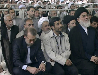 哈梅內伊力挺內賈德要求示威者冷靜 穆薩維“做好犧牲準備”