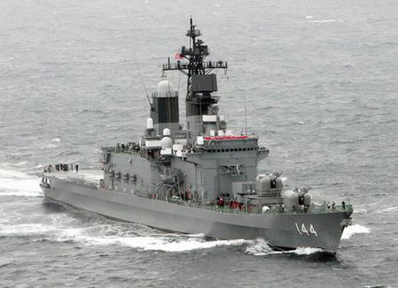 快訊：日本驅逐艦與韓國商船相撞