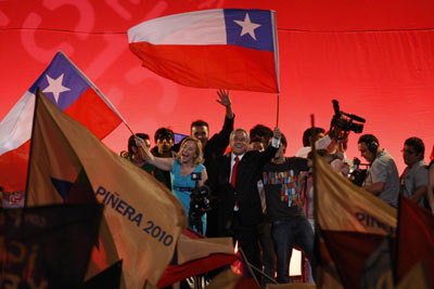 “智利老貝”贏得大選 52年來(lái)首位民選右翼總統(tǒng)