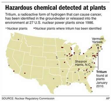 美國佛蒙特州一核電站氚泄露 負(fù)責(zé)人曾隱瞞真相