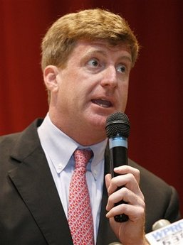 <SPAN>帕特里克將不謀求議員連任 肯尼迪家族告別美政壇</SPAN>
