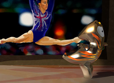 組圖：倫敦奧運(yùn)會吉祥物文洛克和曼德維爾身世