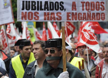 西班牙爆發(fā)6年來最大罷工 抗議政府財政緊縮政策