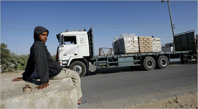 以色列宣布放寬加沙陸上準(zhǔn)入限制 白宮表示歡迎