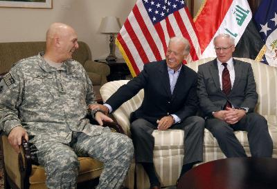 拜登“坐鎮(zhèn)”美戰(zhàn)斗部隊撤離儀式 促伊拉克盡快組閣