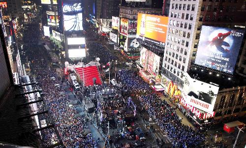 各國喜迎2011年 焰火絢麗奪目、水晶球桑巴舞助興