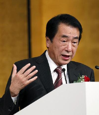 菅直人發(fā)表外交演說(shuō) 希望改善中日關(guān)系(圖)