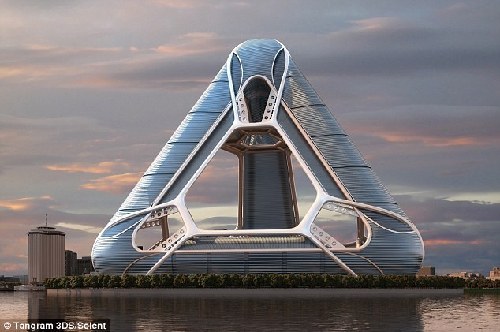 美設(shè)計(jì)能容4萬(wàn)人新“諾亞方舟” 颶風(fēng)洪水都不怕