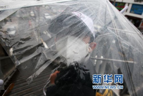 韓國(guó)各地降“輻射雨”后昨日再遭“核輻射沙塵”