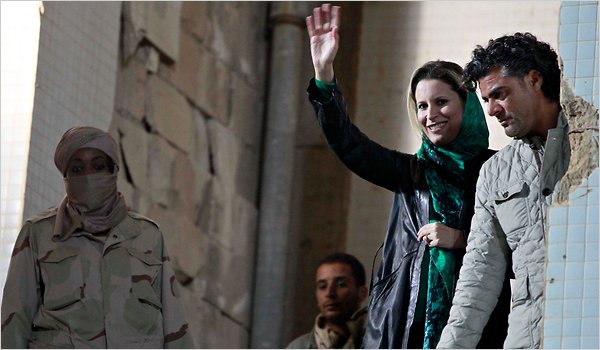 卡扎菲女兒稱常給孩子講來世 反對(duì)派仍與其家族有接觸