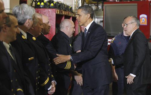 奧巴馬悼念9•11逝者 獨(dú)攬功績引布什不滿