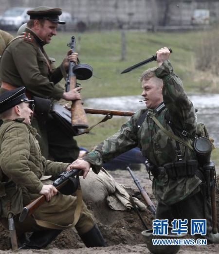 組圖:俄羅斯慶祝即將到來(lái)的衛(wèi)國(guó)戰(zhàn)爭(zhēng)勝利日