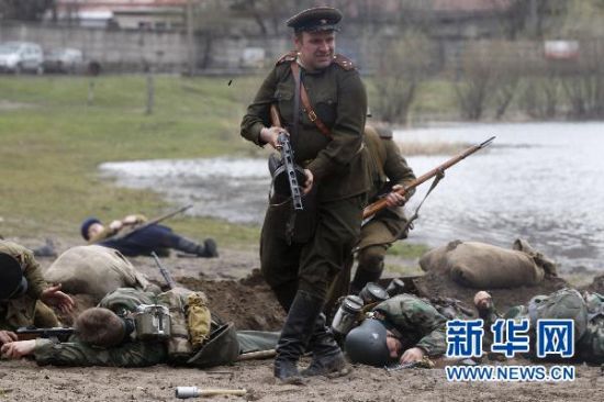 組圖:俄羅斯慶祝即將到來(lái)的衛(wèi)國(guó)戰(zhàn)爭(zhēng)勝利日