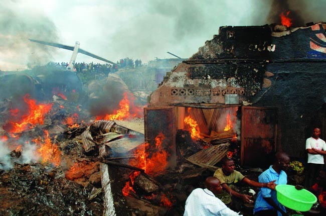 剛果(金)再發(fā)墜機事件 127人死亡惡劣天氣是主因