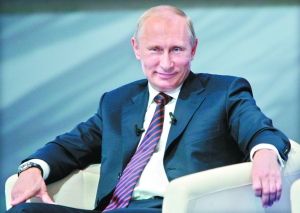 普京因執(zhí)政能力在德國獲獎引爭議