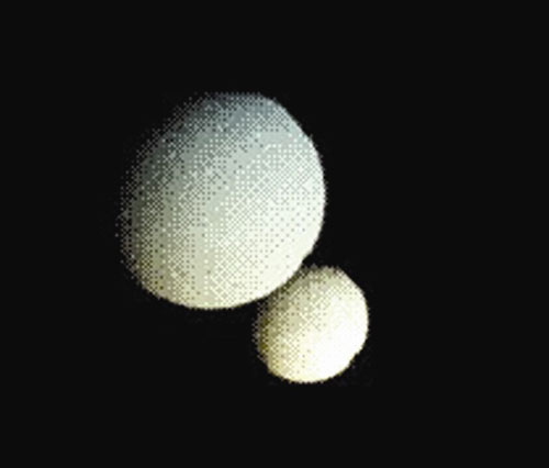 新研究稱地球或曾有大小兩個(gè)“月亮” 撞擊后合二為一