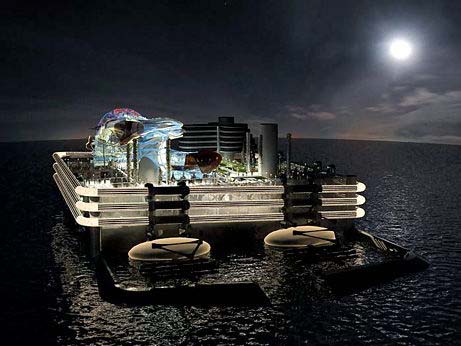 海上漂浮城市：烏托邦式未來(lái)人類(lèi)居所或7年后問(wèn)世