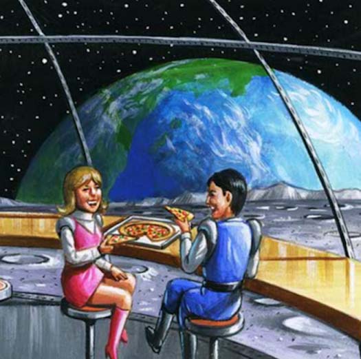 看上去很酷！達(dá)美樂(lè)比薩公司拋出在月球開(kāi)分店計(jì)劃