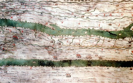 千年歷史地圖幫大忙 荷蘭歷史學家網(wǎng)上再現(xiàn)古羅馬路網(wǎng)