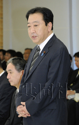 日本紀(jì)念3·11地震半周年 新內(nèi)閣默哀、多地爆發(fā)反核示威