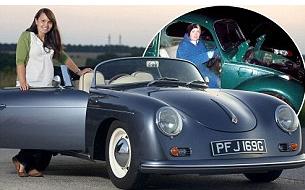 甲殼蟲變身保時(shí)捷 英國女子耗時(shí)6年打造專屬夢幻婚車