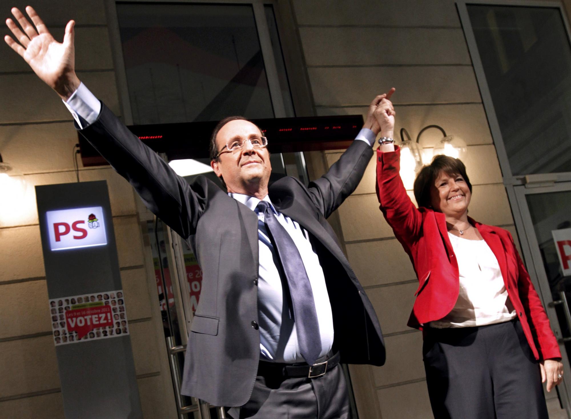 淘汰前女友、再勝女對頭 “安靜男人”贏社會黨提名決戰(zhàn)薩科齊