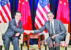 胡錦濤會(huì)見奧巴馬:人民幣升值無(wú)法解決美問(wèn)題