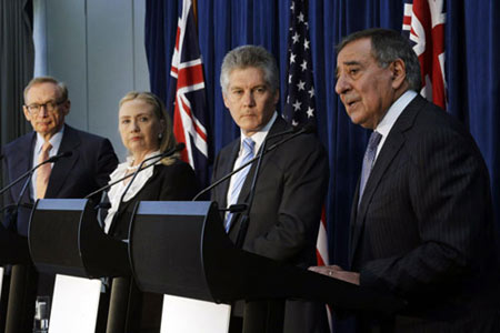 美防長國務(wù)卿出訪推進(jìn)“亞太再平衡” 擬同澳加強(qiáng)軍事合作