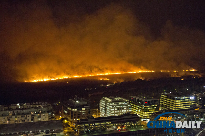 阿根廷首都一生態(tài)保育區(qū)發(fā)生大火（高清組圖）