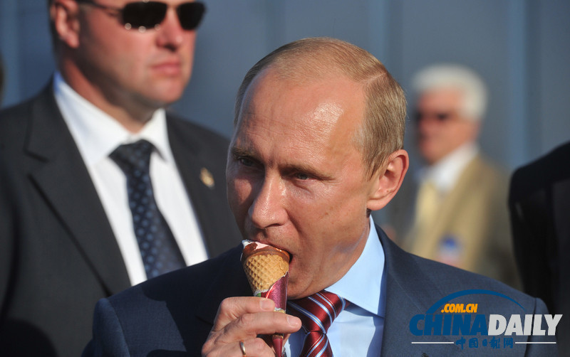 炎炎夏日 各國(guó)政要難抵冰淇淋誘惑（高清組圖）