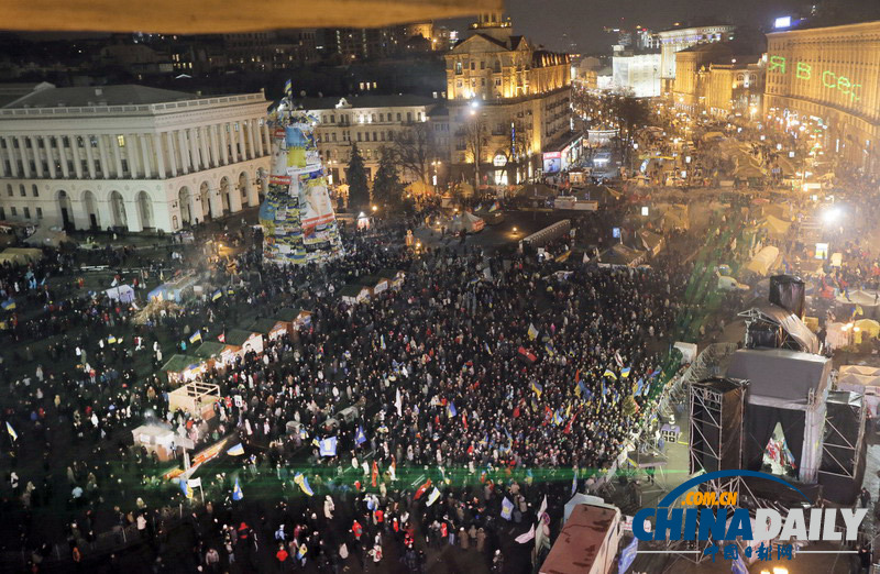 烏克蘭抗議持續(xù) 俄羅斯大幅下調(diào)供烏天然氣價(jià)格