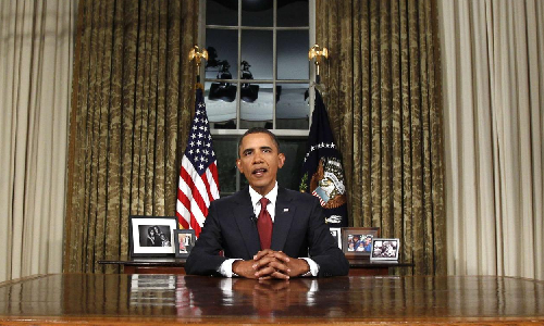 奧巴馬宣布伊戰(zhàn)結(jié)束 重振美國經(jīng)濟(jì)是首要任務(wù)