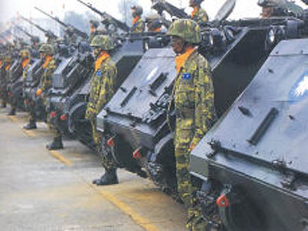 漢光軍演20年來規(guī)模最大 導(dǎo)彈試射量80枚