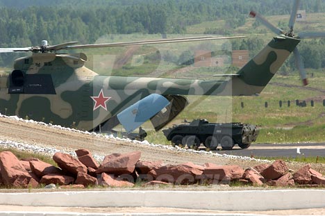 第五屆俄國(guó)際武器裝備展覽會(huì)開幕