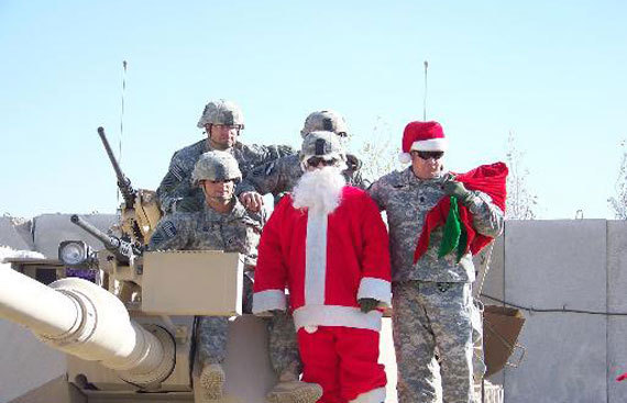 外國軍人如何過節(jié)？