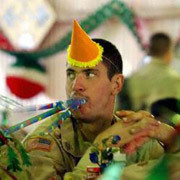 外國軍人如何過節(jié)？