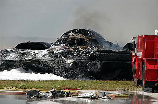 各式各樣的摔機事故