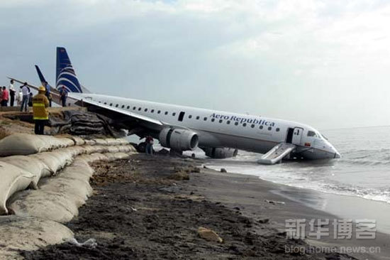 各式各樣的摔機事故