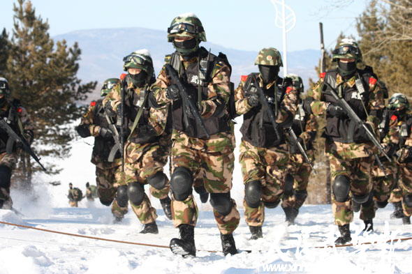 處突搶險(xiǎn)爭(zhēng)先 武警鶴崗支隊(duì)被譽(yù)