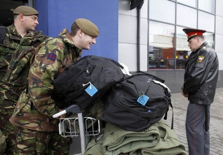 外國(guó)軍隊(duì)陸續(xù)抵達(dá)俄羅斯參加勝利日閱兵式